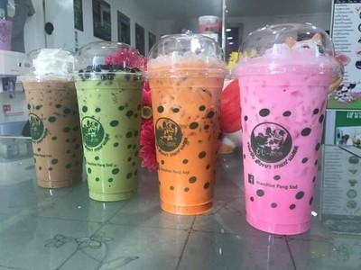 ชาชักปักษ์ใต้นมสด