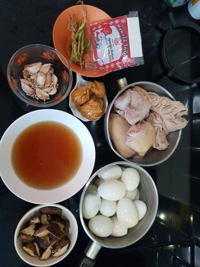 วิธีทำ ต้มขาหมู