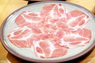 สันคอหมูสไลด์