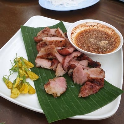 เมนูของร้าน ส้มตำ ลาว ลาว คาเฟ่ หาดใหญ่