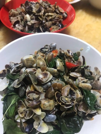 วิธีทำ ผัดหอยเสียบน้ำมันหอย