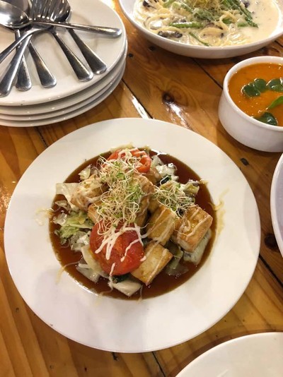Tofu salad 