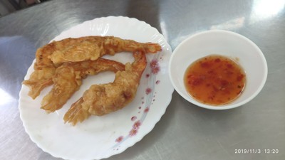 กุ้งทอด