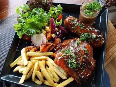 สเต็กสะโพกไก่