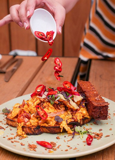 Chili Scrambled Eggs ($19.9AUD ~415฿)