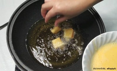 วิธีทำ ขนมปังชุบไข่ วิธีทำ ขนมปังชุบไข่