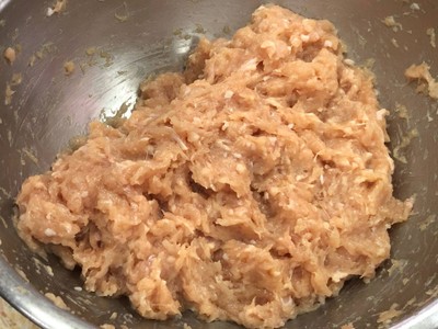 วิธีทำ ไก่บดเทริยากิ วิธีทำ ไก่บดเทริยากิ