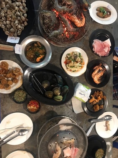 กุ้งเผา