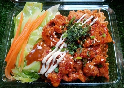 ยากิโซบะหมูกิมจิ