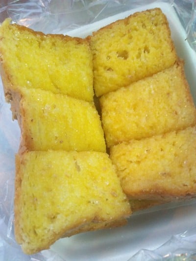 ขนมปังปิ้ง เนยน้ำตาล