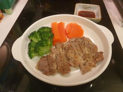 เสต็กหมูๆ ทำง่าย
