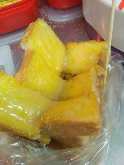 ปังปิ้ง เนยนมน้ำตาล