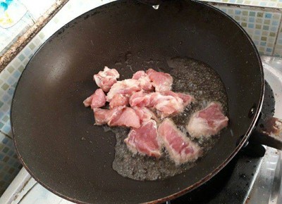 วิธีทำ หมูผัดดอกกุ่ยฉ่าย