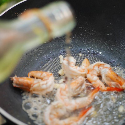 วิธีทำ ข้าวผัดกิมจิหน้ากุ้ง