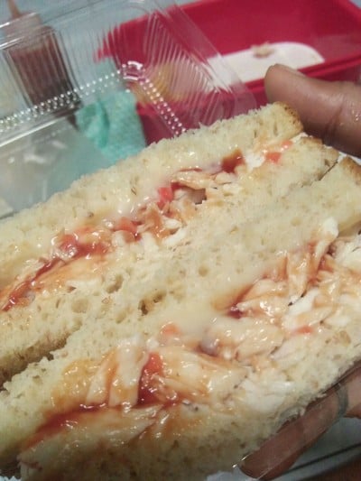 แซนวิชไส้ อกไก่มายองเนส