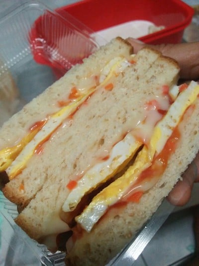 แซนวิช ใข่มายองเนส