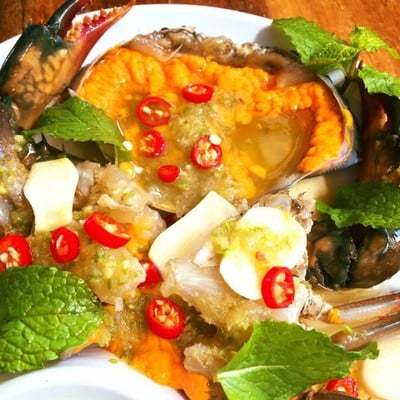 เมนูของร้าน ย้งปูอบ โคราช โคราช