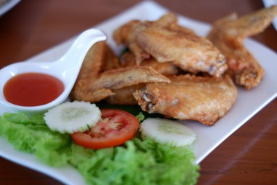 ปีกไก่ทอด