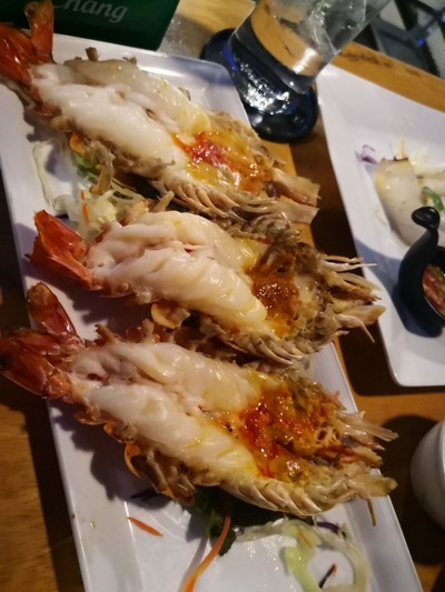 กุ้งแม่น้ำเผา