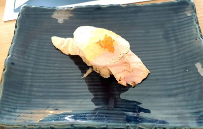 Salmon Hotate Sushi