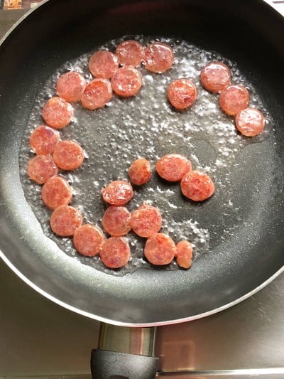 วิธีทำ บุกข้าวผัดกุนเชียง(rice Konjac) วิธีทำ บุกข้าวผัดกุนเชียง(rice Konjac)