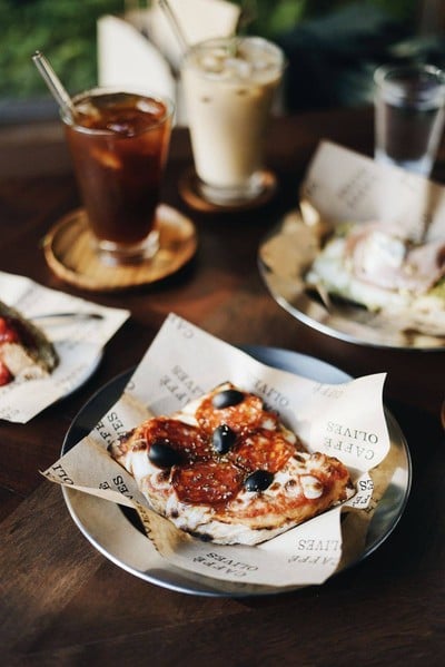 เมนูของร้าน Caffe Olives