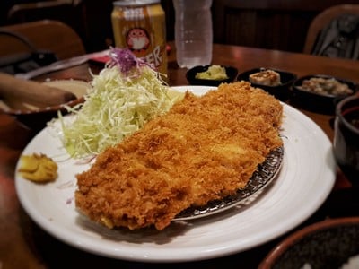 เมนูของร้าน Bekku Tonkatsu BTS สนามเป้า