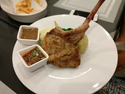 เมนูของร้าน สเต็กอินเขาใหญ่