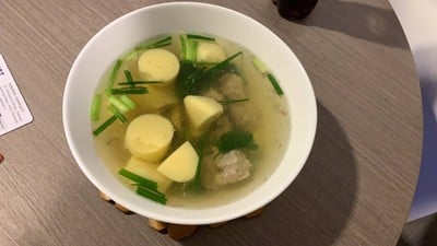 แกงจืดเต้าหู้หมูสับ แกงจืดเต้าหู้หมูสับ
