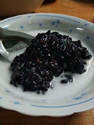 ข้าวเหนียวดำน้ำกะทิ ข้าวเหนียวดำน้ำกะทิ