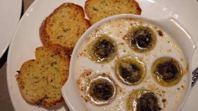 Escargot with Butter and Garlic