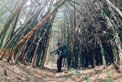 เดินป่าหน้าร้อน แล้วไปนอนแช่น้ำที่ “น้ำตกผาแตก” จ.กาญจนบุรี