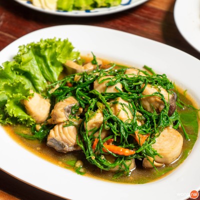 เมนูของร้าน เปลญวน