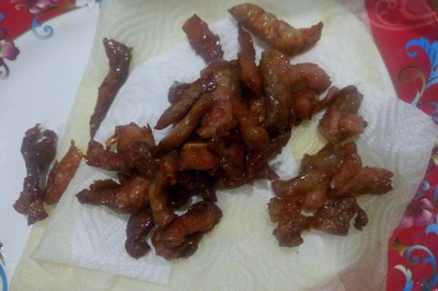 วิธีทำ หมูแดดเดียวทอด วิธีทำ หมูแดดเดียวทอด