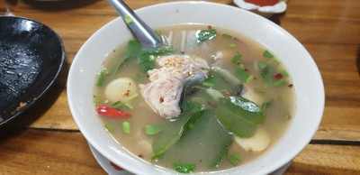 ต้มยำปลาเทโพ