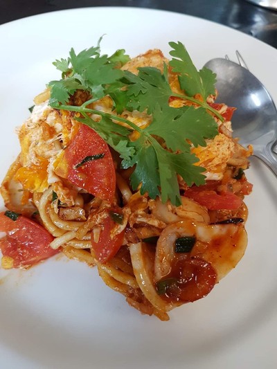 หมี่ผัดต้มยำ