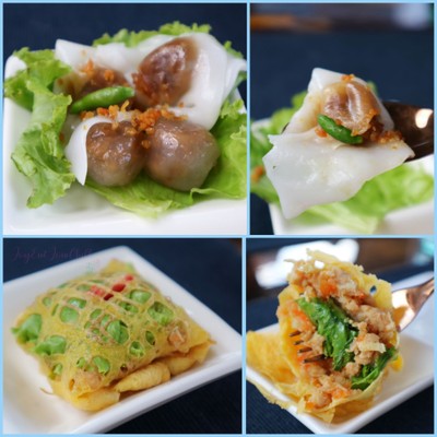 ข้าวเกรียบปากหม้อ และหรุ่ม