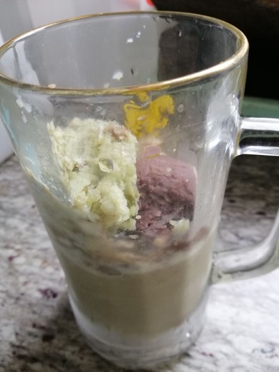 วิธีทำ Red Beans​ Matcha​ Milk