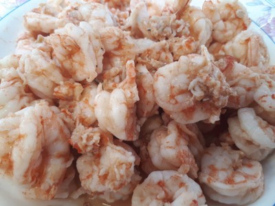 วิธีทำ กุ้งผัดพริกขี้หนูสวน