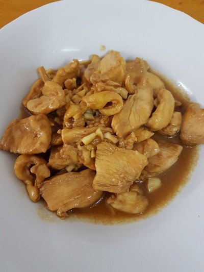 ไก่ผัดเค็ม