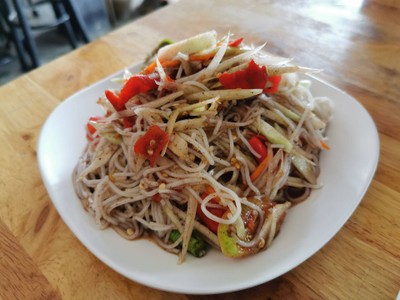 ตำซั่วปูปลาร้า