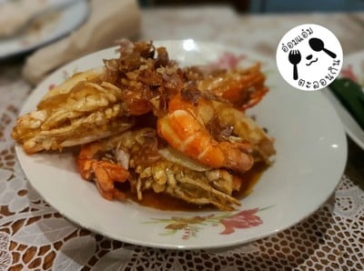 กุ้งทอดกระเทียม
