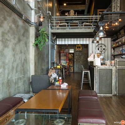 บรรยากาศ HOC Beverage Bar อาหารคลีน Clean Food ถนนสุทธิสารวินิจฉัย