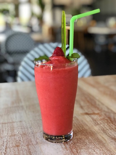 เมนูของร้าน O-OH Farm สวนหลวง