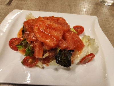 ยำปลาแซลม่อน