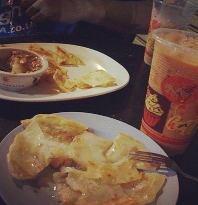 โรตีนมน้ำตาล