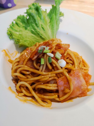 สปาเก็ตตี้เบคอน