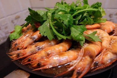 วิธีทำ กุ้งอบวุ้นเส้น วิธีทำ กุ้งอบวุ้นเส้น