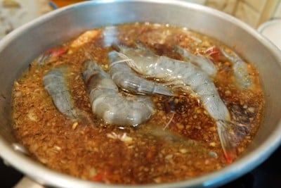วิธีทำ กุ้งอบวุ้นเส้น วิธีทำ กุ้งอบวุ้นเส้น