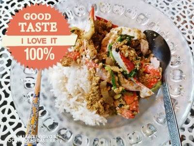 ปูผัดผงกะหรี่